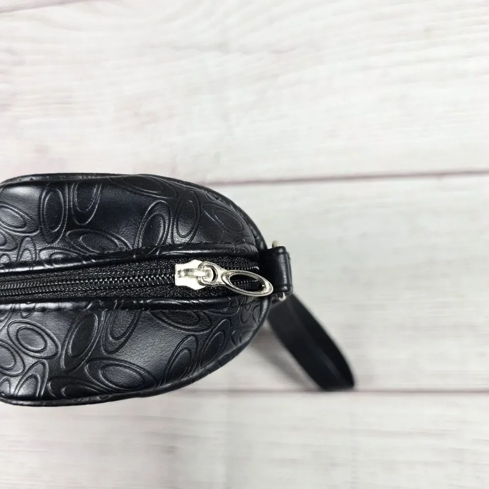 Oakley Vintage Y2K Sunglasses Zip Monogram Case With Wrist Strap
